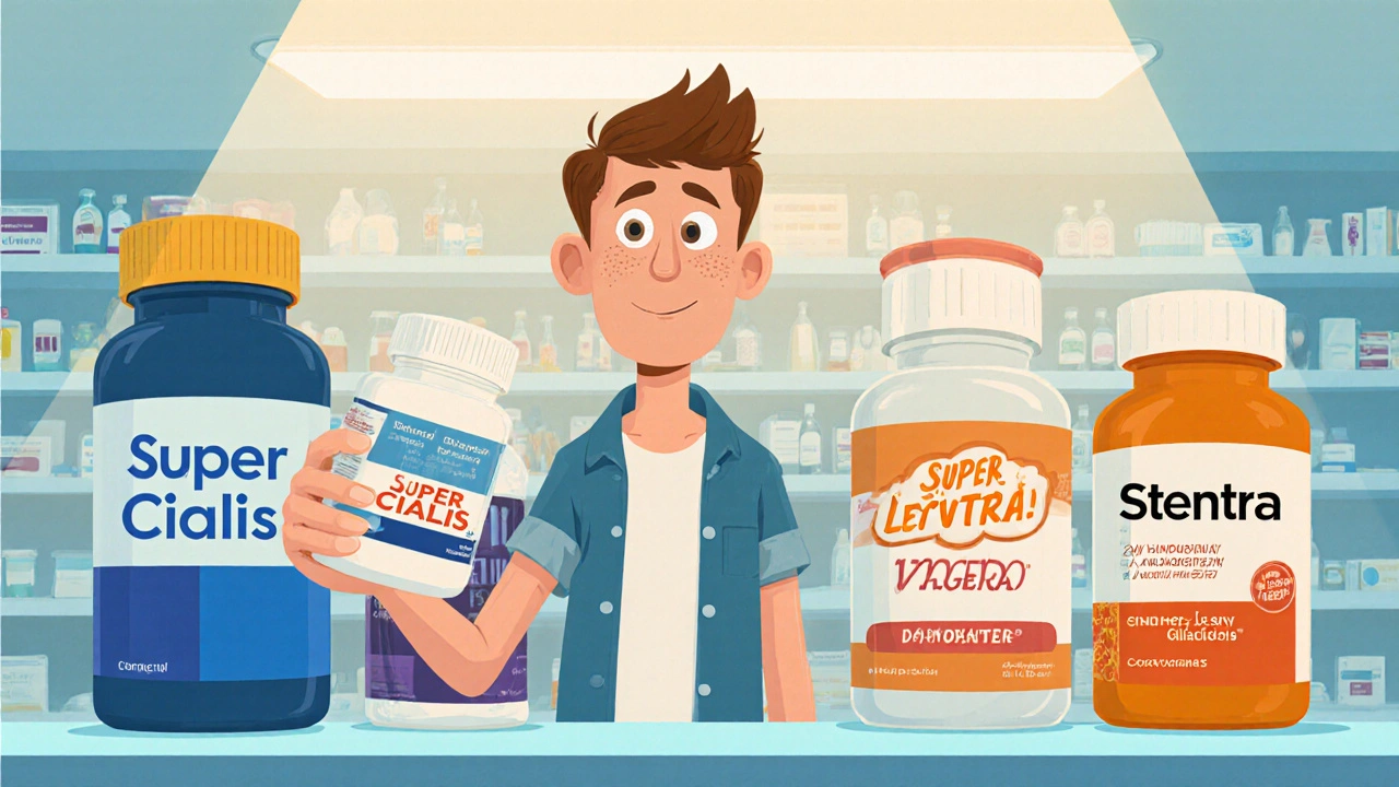 Super Cialis vs. Other ED Drugs: Dapoxetine‑Tadalafil Combo Compared to Top Alternatives