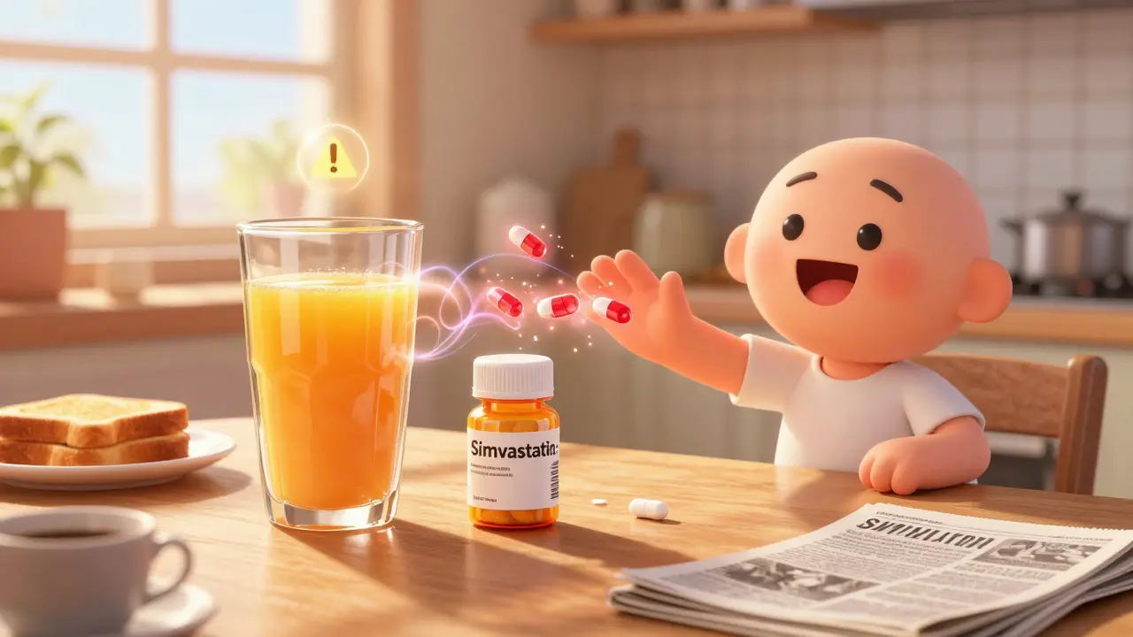 Statins and Grapefruit: Why This Combination Increases Side Effects