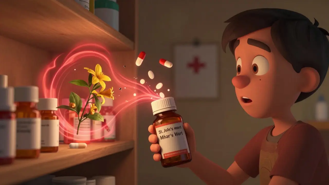 St. John’s Wort and Prescription Medications: What You Need to Know About Dangerous Interactions