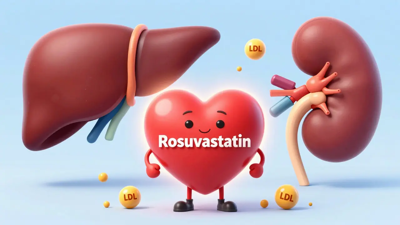 Rosuvastatin Potency and Side Effects: What to Monitor