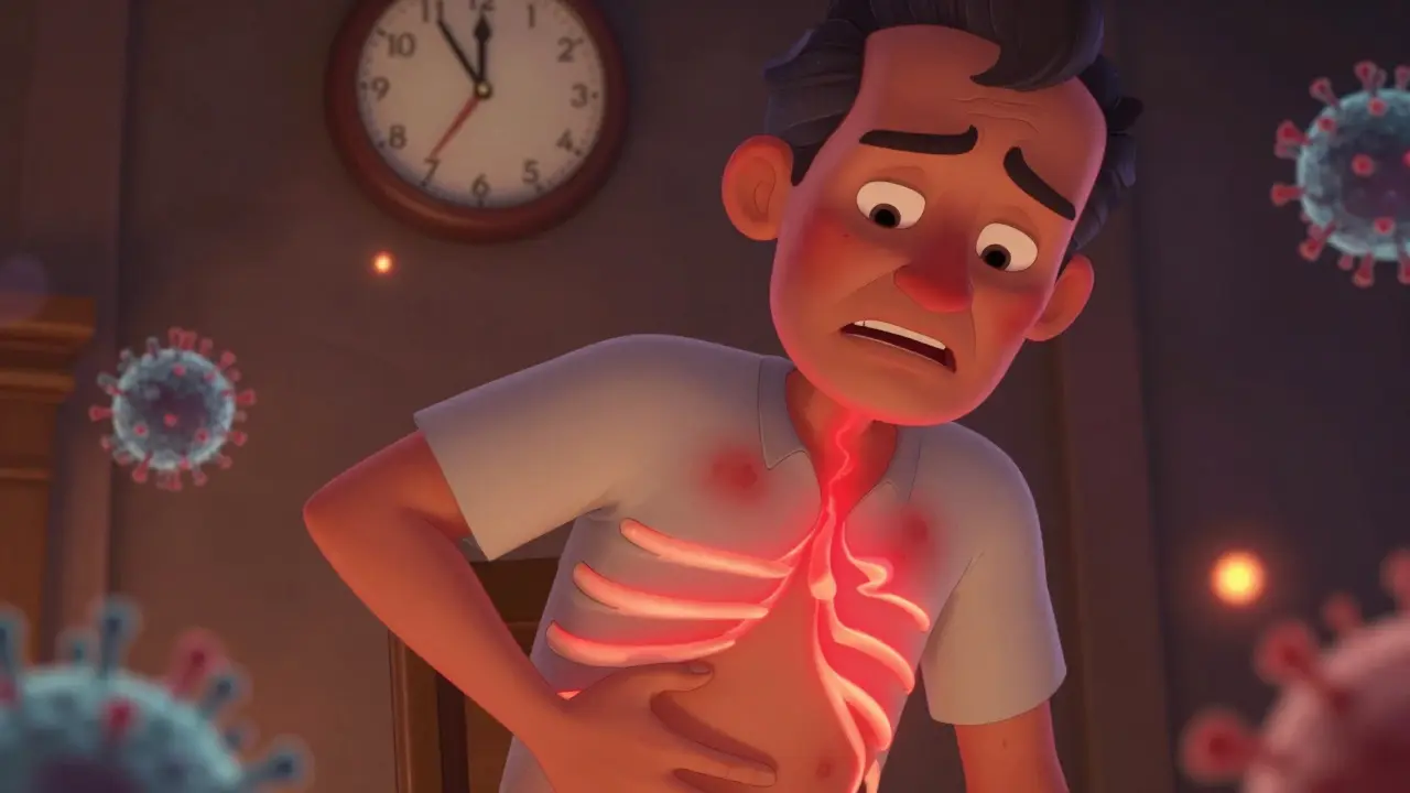 Shingles: Antiviral Treatment and Pain Management