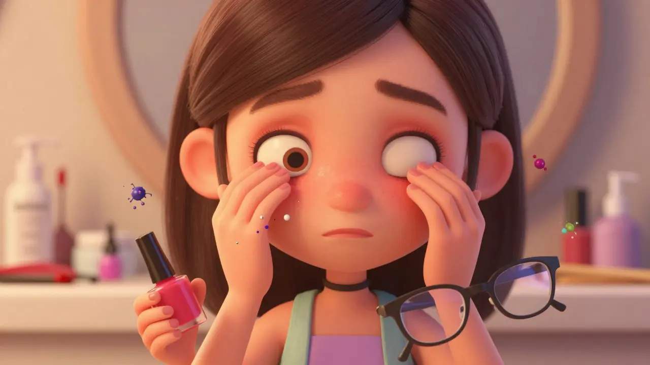 Eyelid Dermatitis: Common Cosmetic Allergens and How to Treat Them