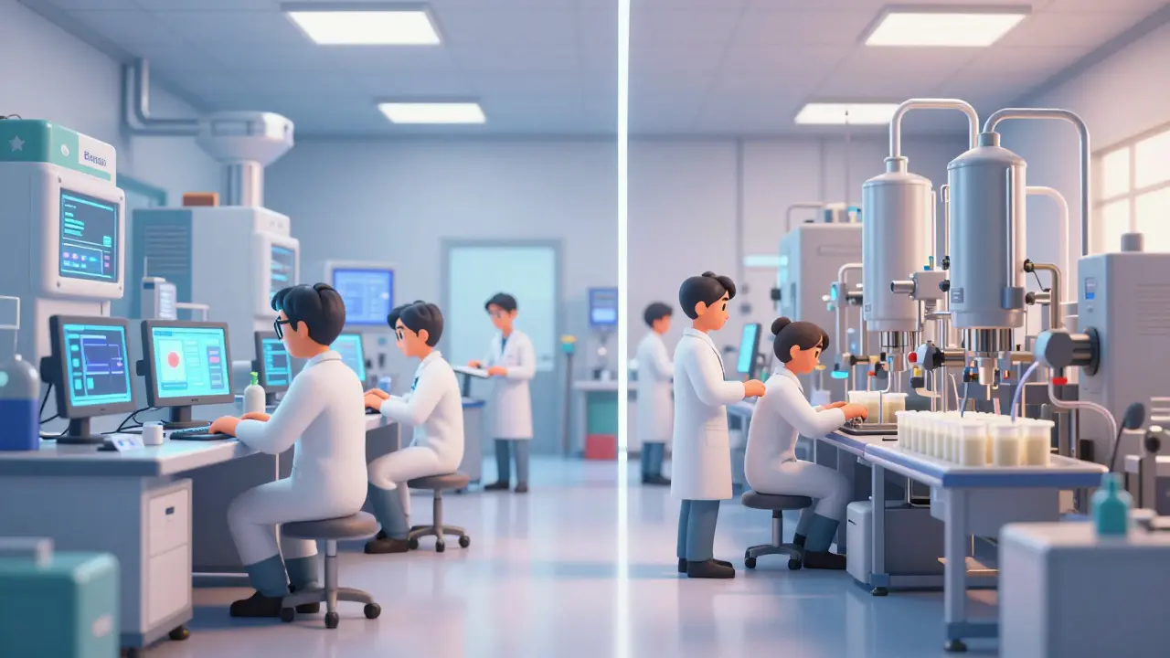 Labor Cost Differences: Generic vs Brand Production Analysis