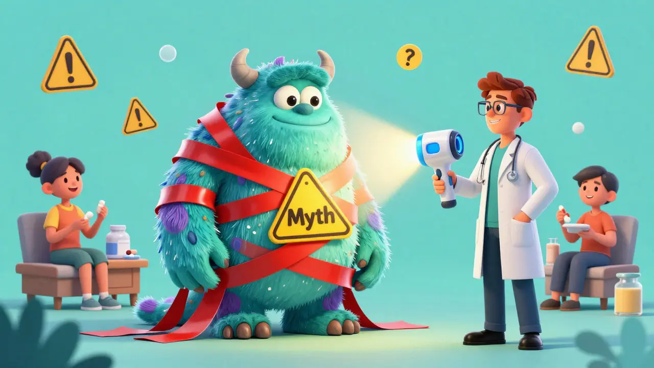 Clinician debunking allergy myths with a diagnostic tool